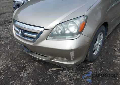 2007 Honda Odyssey Ex-L из США, поврежденный, VIN 5FNRL38757B133415